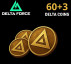 63 Delta coins