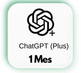 Chat GPT PLUS 1 mes